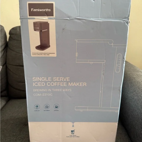 Famiworths Gray Coffee Maker - Picture 5 of 8